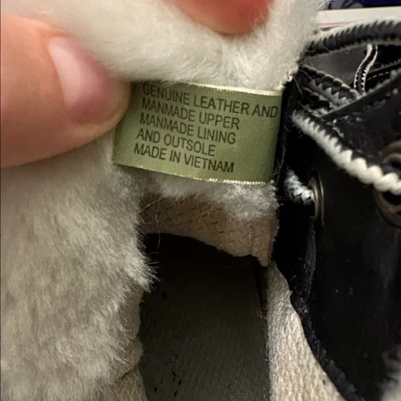 Timberland Women's Black & White High Top Leather Winter Boots - Picture 10 of 11